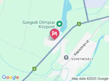 Nyárfás Apartmanház Szeged a térképen