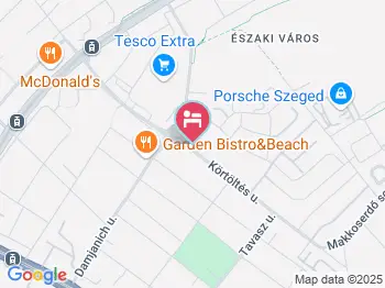 Pilóta Panzió Szeged a térképen