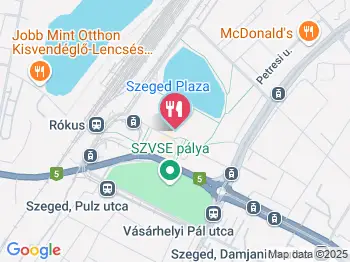 Pizza Forte - Szeged Plaza Szeged a térképen