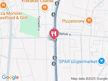 Rózsafa Söröző Szeged a térképen