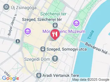 Rudi & Fickó Szeged a térképen