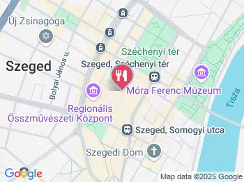 Rumilé Cafe Szeged a térképen