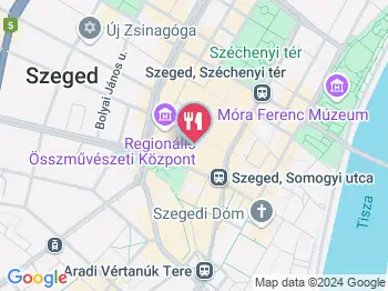 Smith Café Szeged a térképen
