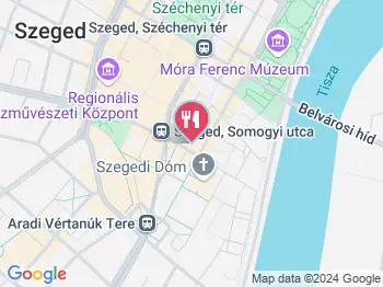 Somogyi Fagyizó Szeged a térképen