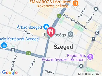 Spiccc Borbisztró Szeged a térképen