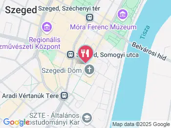 Sugar & Candy Szeged a térképen