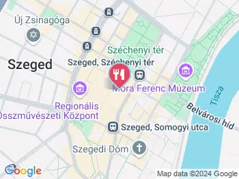 Szeged Bagel Szeged a térképen