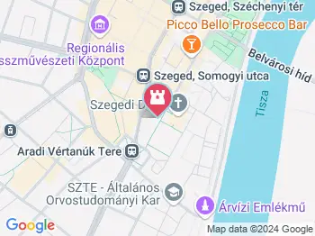 Szeged-Csanádi Egyházmegyei Múzeum és Kincstár Szeged a térképen