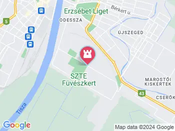 Szegedi Csillagvizsgáló Szeged a térképen