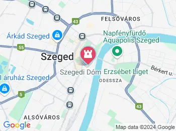 Szegedi Dóm Szeged a térképen