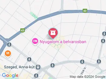 Szegedi víztorony Szeged a térképen