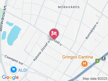 Szélkakas Panzió Szeged a térképen