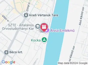 Szent-Györgyi Albert emlékszoba Szeged a térképen