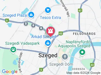 Szent Rókus Plébánia Szeged a térképen