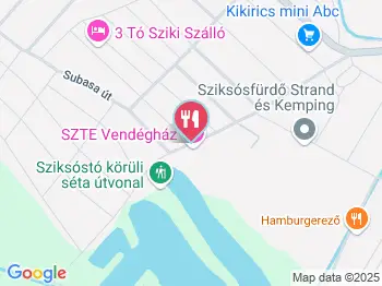 Sziki Vigadó Szeged a térképen