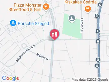 The Mayo Szeged a térképen
