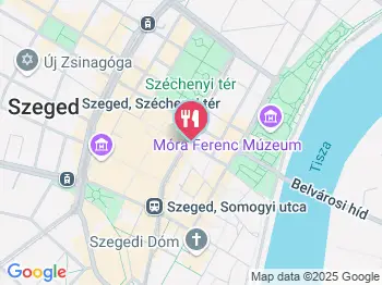 Tündérkonyha Étterem Szeged a térképen