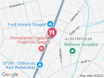 Tyukász Kocsma Szeged a térképen