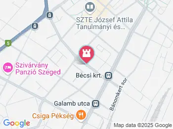 Varga Mátyás Színháztörténeti Kiállítása Szeged a térképen