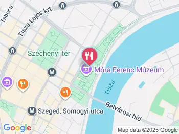 Várkert Downtown Szeged a térképen