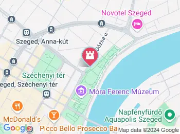 Vármúzeum és Kőtár Szeged a térképen