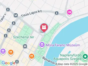 Városi Rock Klub Szeged a térképen