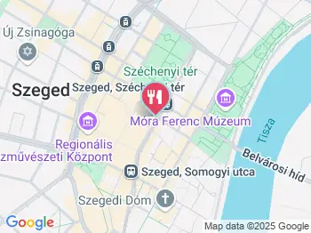 Virág Cukrászda & Kávéház Szeged a térképen