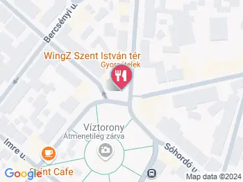 WingZ - Szent István tér Szeged a térképen