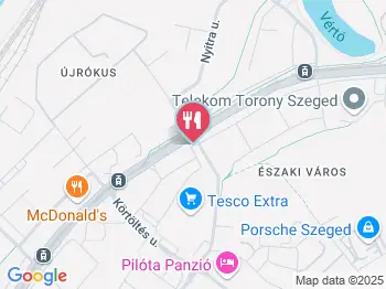 Wok n' Go Szeged Szeged a térképen