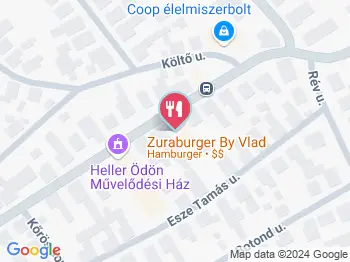 Zuraburger by Vlad Szeged a térképen