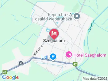 Lily Pihenőház Szeghalom a térképen