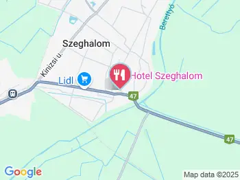 Vállalkozói Központ Hotel & Étterem Szeghalom a térképen