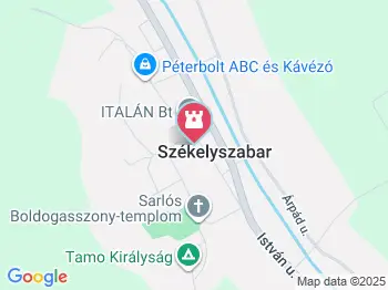 Szabari Sváb Ház Székelyszabar a térképen