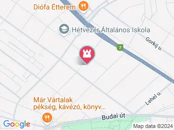 56-os emlékmű Székesfehérvár a térképen