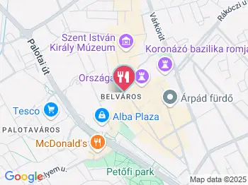 67 Sigma Étterem Székesfehérvár a térképen