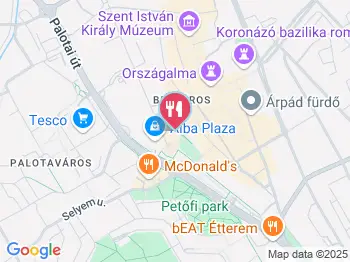 Adria Fagyizó Székesfehérvár a térképen