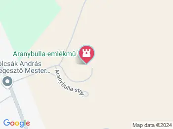 Aranybulla-emlékmű Székesfehérvár a térképen