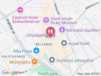 Barátok Kávézó & Teázó Székesfehérvár a térképen