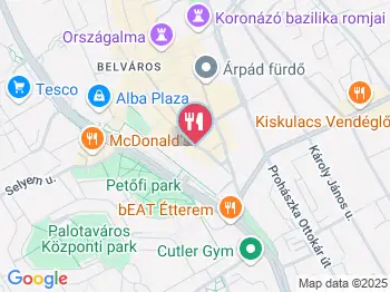 Belgian Beer Café - St. Stephan étterem Székesfehérvár a térképen