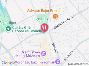 BistroTíz Székesfehérvár a térképen