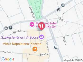 Borpatika Borozó Székesfehérvár a térképen