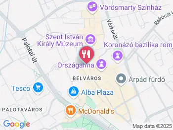 Café Antico Székesfehérvár a térképen