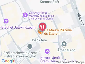 Caffé MAURO Székesfehérvár a térképen