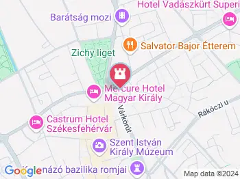 Corpus Hungaricum emlékmű Székesfehérvár a térképen