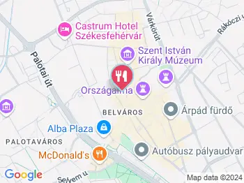 Ristorante da Lorenzo Székesfehérvár a térképen