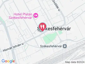 Dafina 4. Pékáru Üzlet Székesfehérvár a térképen