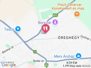 Dominó Panzió étterme Székesfehérvár a térképen