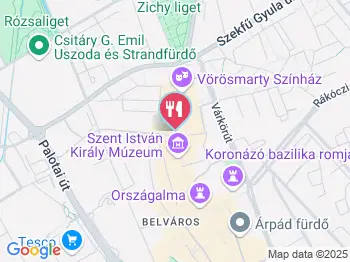 Dreamburger Székesfehérvár a térképen