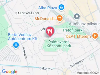 Friss Pékség Székesfehérvár a térképen