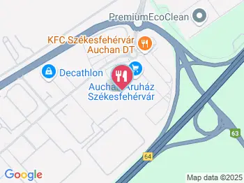 Grill Station (Auchan) Székesfehérvár a térképen